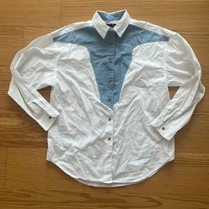 Vintage western button down